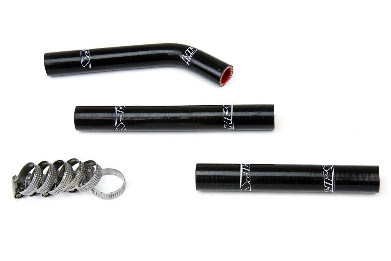 HPS Performance 57-1354-BLK Silicone Radiator Coolant Hose Kit For KTM 11-13 125SX 150SX