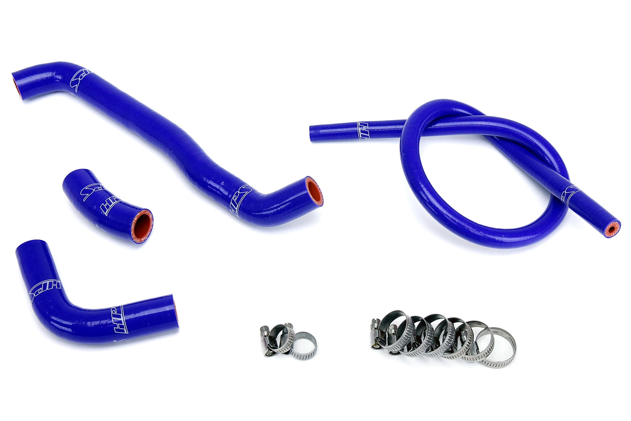 HPS Performance 57-1359-BLUE Silicone Radiator Coolant Hose Kit For 00-08 Suzuki DRZ400S DRZ400SM