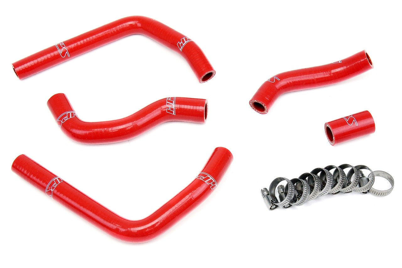 HPS Performance 57-1374-RED Silicone Radiator Coolant Hose Kit For 05-08 Honda CR125R 2 Stroke