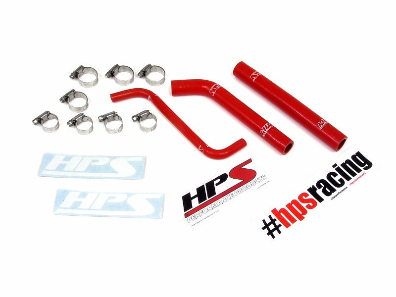 HPS Performance 57-1376-RED Silicone Radiator Coolant Hose Kit For 04-09 Honda TRX450R