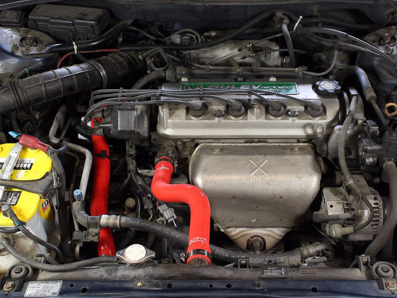 HPS Performance installation Silicone Radiator Coolant Hose Kit For 98-02 Honda Accord 2.3 L4 (USDM CG 1/2/3/4/5/6 6th Gen)