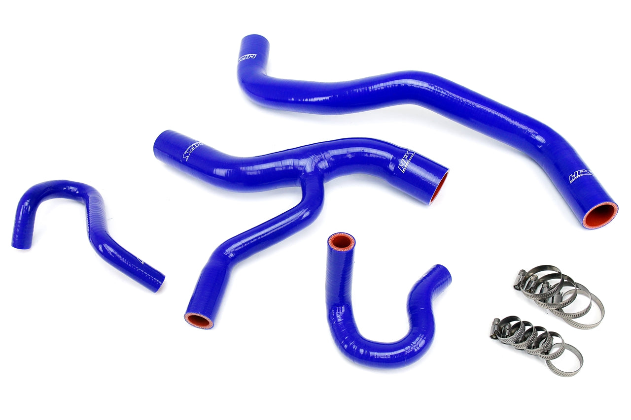 HPS Performance 57-1416-BLUE Silicone Radiator/Heater Coolant Hose Kit 96-00 Ford Mustang GT 4.6L V8