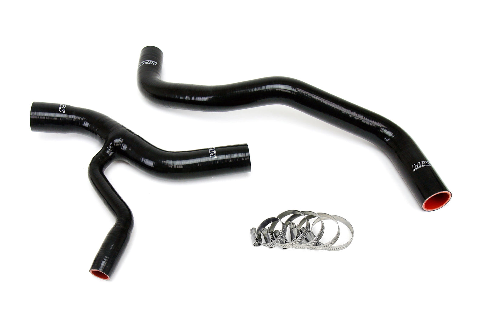 57-1416R-BLK HPS Black Silicone Radiator Coolant Hose For 96-00 Ford Mustang GT 4.6L V8