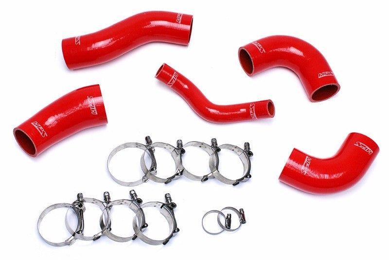 HPS Performance 57-1420-RED Silicone Intercooler Hose Kit For 11-15 Kia Optima 2.0T / 11-14 Hyundai Sonata 2.0T Turbo