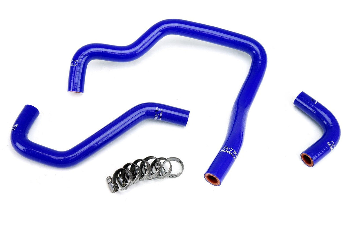 HPS Performance 57-1430-BLUE Silicone Heater Coolant Hose Kit For 89-95 Toyota 4Runner / Pickup 22RE EFI
