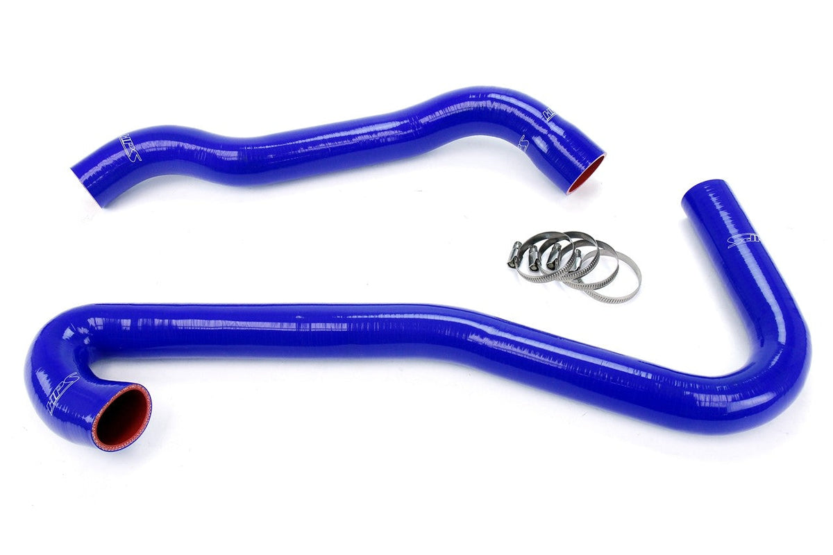 HPS Performance 57-1453-BLUE Silicone Radiator Coolant Hose Kit For 06-08 Jeep Grand Cherokee WK1 SRT8 6.1L V8