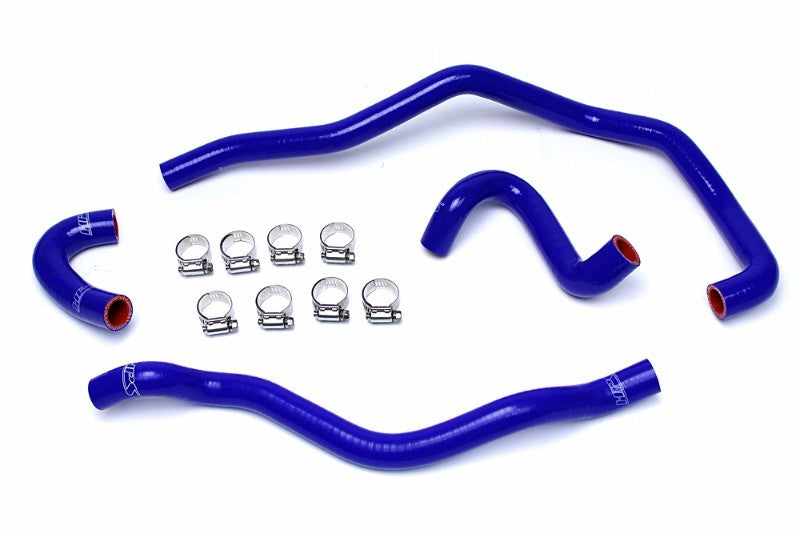 HPS Performance 57-1487-BLUE Silicone Heater Coolant Hose Kit For 01-06 BMW E46 M3 LHD