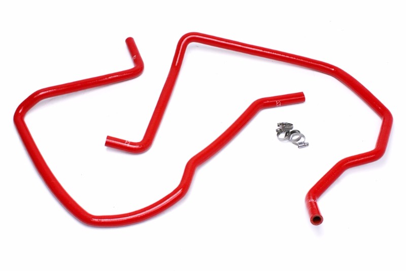 HPS Performance 57-1498H-RED Silicone Heater Coolant Hose Kit For 04-06 Dodge Ram 1500 SRT-10 8.3L V10