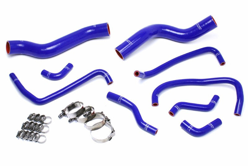 HPS Performance 57-1503-BLUE Silicone Radiator/Heater Coolant Hose Kit For 13-17 Dodge Viper SRT-10 8.4L V10