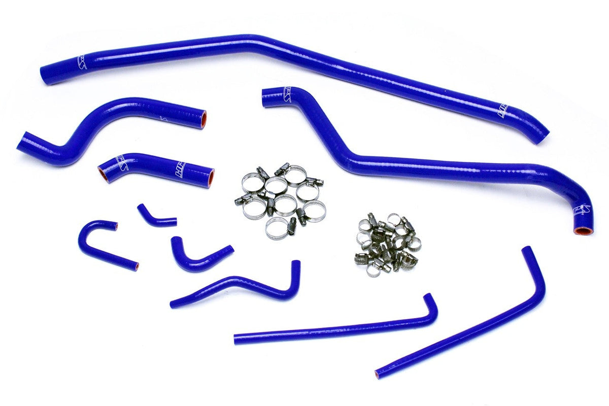 HPS Performance 57-1504-BLUE Silicone Radiator Coolant Hose Kit For 04-09 Kawasaki KFX700