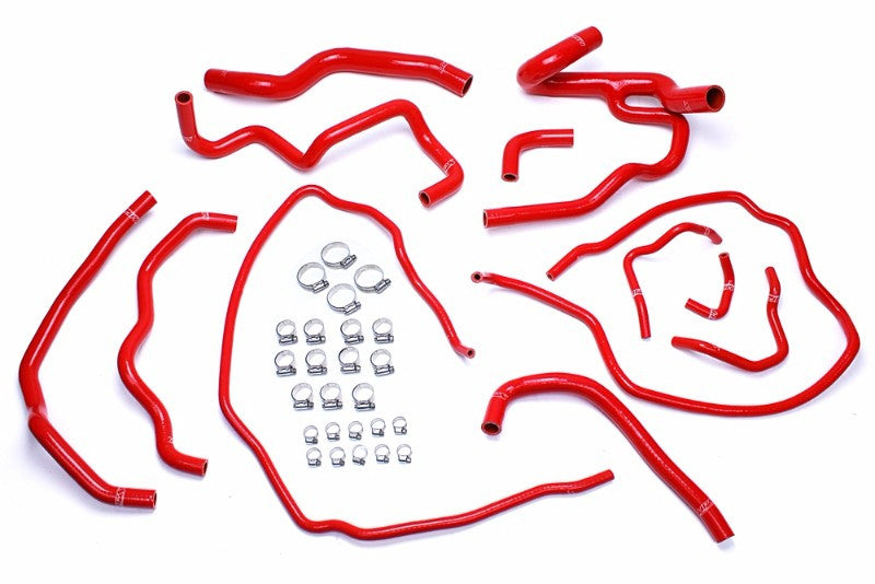 HPS Performance 57-1511-RED Silicone Radiator/Heater Coolant Hose Kit For 07-09 Mazda Mazdaspeed 3 2.3L Turbo