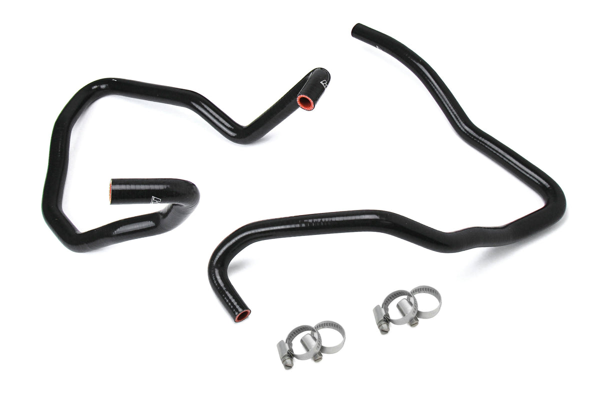 57-1589H-BLK HPS Black Silicone Heater Coolant Hose Kit For 03-06 Jeep Wrangler TJ SE 2.4 LHD