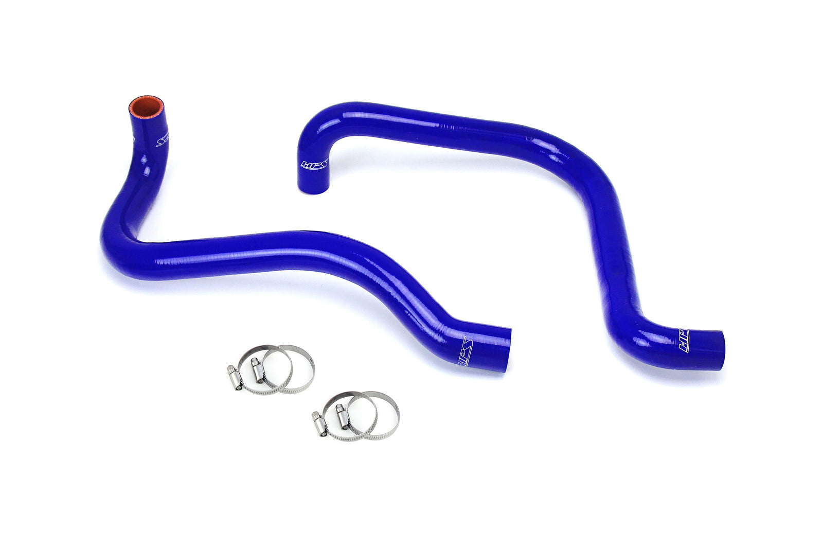 57-1589R-BLUE HPS Blue Silicone Radiator Coolant Hose Kit For 03-06 Wrangler TJ SE 2.4L LHD