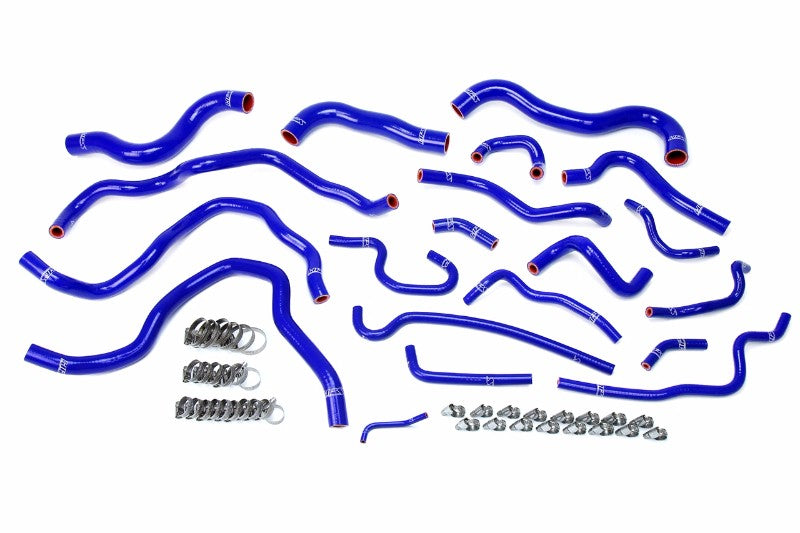 HPS Performance 57-1607-BLUE Silicone Radiator & Heater Hose Kit for Honda 16-20 Honda Civic 2.0L Non Turbo