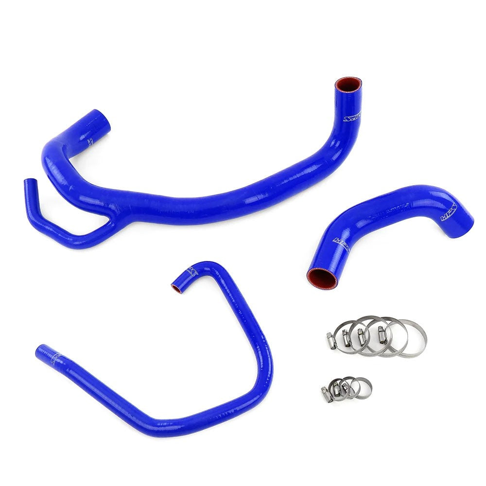 HPS Performance 57-1616R-BLUE Silicone Radiator Coolant Hose Kit For 11-14 Chrysler 300 / Challenger / Charger SRT8 6.4L