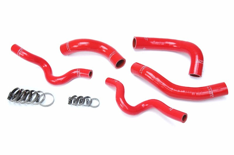 HPS Performance 57-1630-RED Silicone Radiator Coolant Hose Kit For 13-17 Hyundai Veloster 1.6L Turbo
