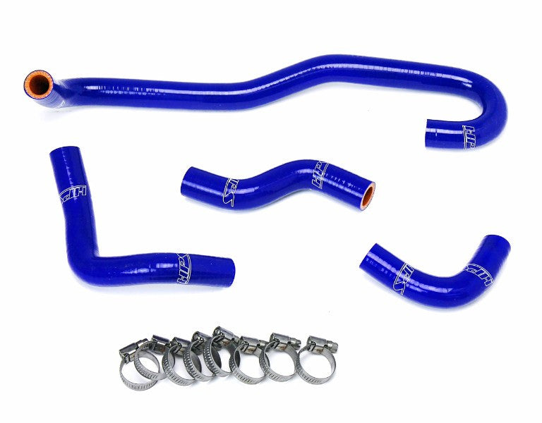 HPS Performance 57-1655-BLUE Silicone Heater Coolant Hose Kit For 89-92 Toyota 4Runner / Pickup 3.0L V6 LHD