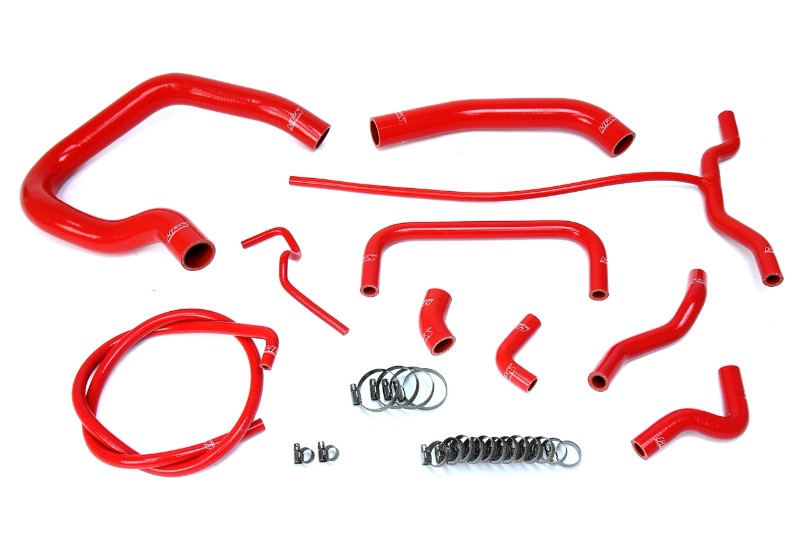 HPS Performance 57-1661-RED Silicone Radiator/Heater Coolant Hose Kit For 04-11 Ford Ranger 4.0L V6