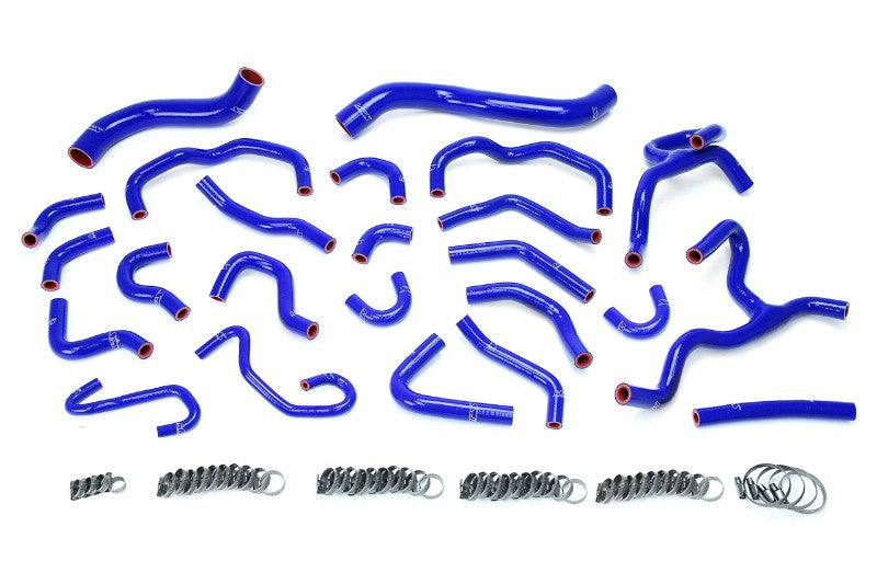 HPS Performance 57-1670-BLUE Silicone Radiator/Heater Coolant Hose Kit For 08-16 Lexus LX570/Toyota Land Cruiser