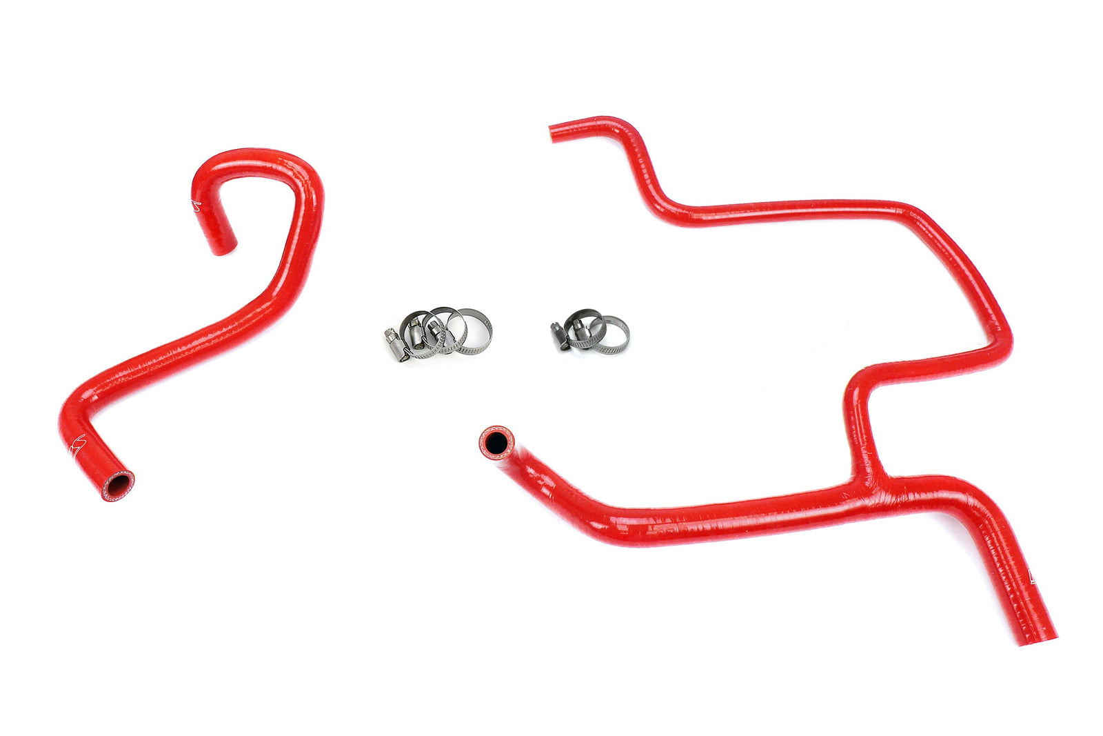 HPS Performance 57-1675H-RED Silicone Heater Coolant Hose Kit For 15-23 Dodge Challenger Charger 6.4 V8