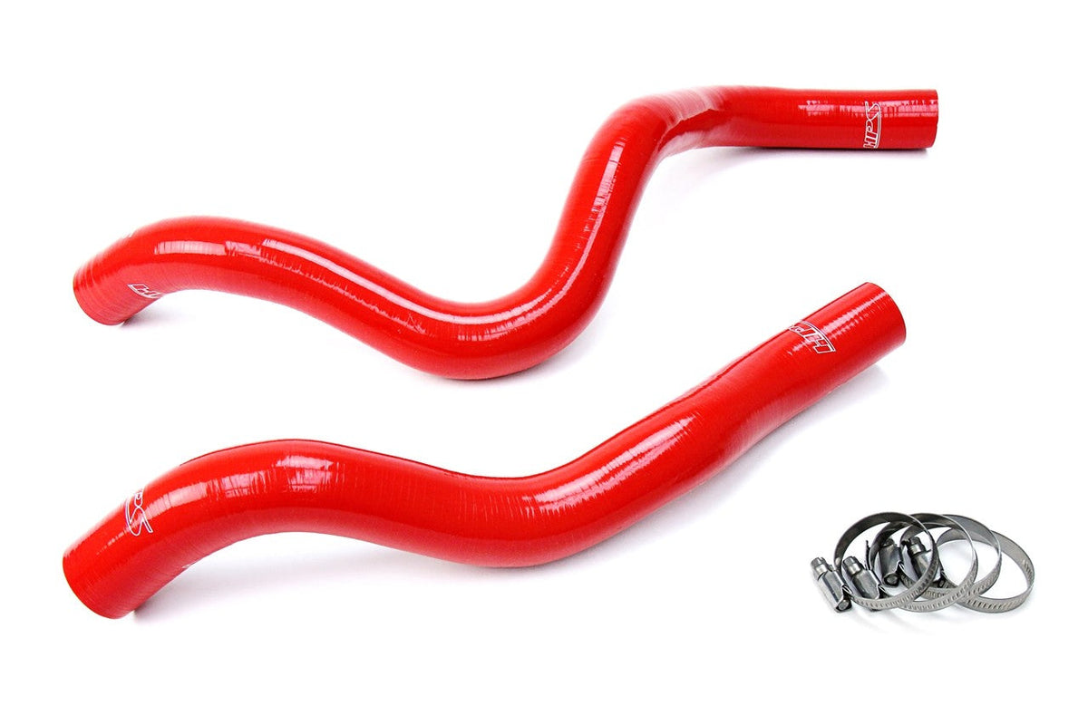 HPS Performance 57-1677-RED Silicone Radiator Coolant Hose Kit For 16-20 Honda Pilot / 17-19 Ridgeline 3.5L V6 6AT