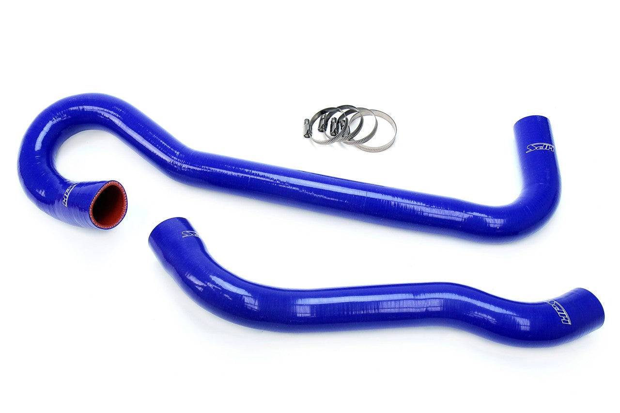 HPS Performance 57-1704-BLUE Silicone Radiator Coolant Hose Kit For 05-08 Jeep Grand Cherokee / 06-08 Commander 5.7L
