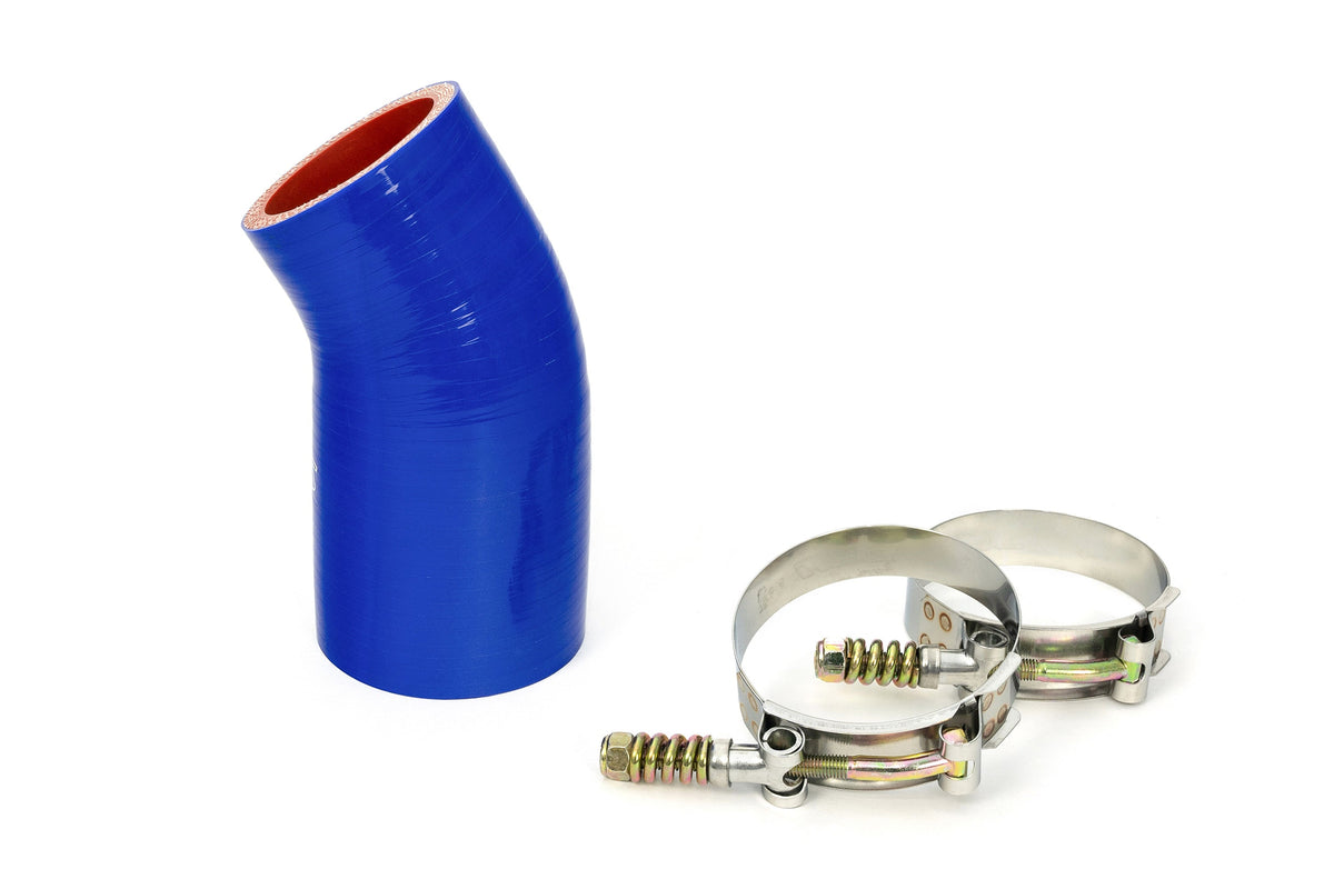 HPS Performance Blue 6-Ply Silicone Transmission Oil Cooler Hose Kit For 10-15 Mack MRU613 / Volvo Mack MP7 Engine Replace OE# 22883170