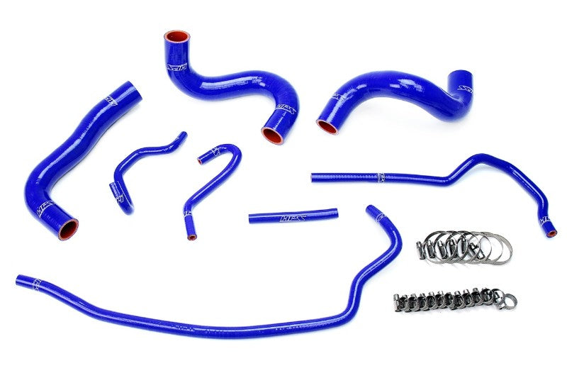 HPS Performance 57-1723-BLUE Silicone Radiator Coolant Hose Kit For 09-13 Toyota Corolla 1.8L