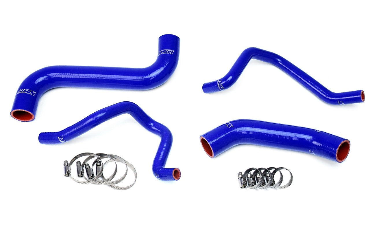 HPS Performance 57-1733-BLUE Silicone Radiator/Heater Coolant Hose Kit For 04-05 Subaru Impreza 2.5L Non Turbo