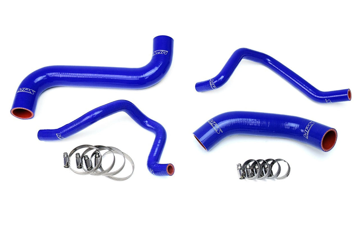 HPS Performance 57-1734-BLUE Silicone Radiator/Heater Coolant Hose Kit For 06-07 Subaru Impreza 2.5L Non Turbo