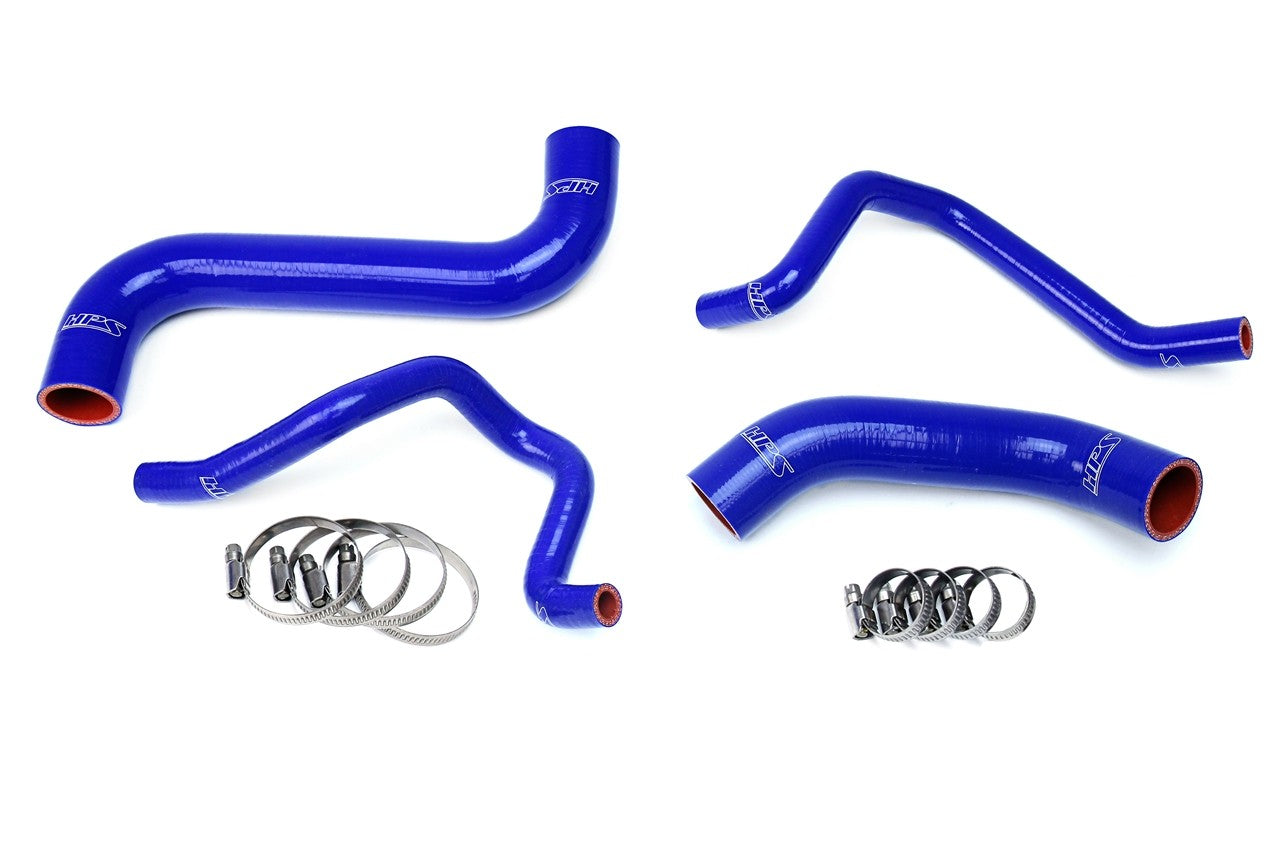 HPS Performance 57-1734-BLUE Silicone Radiator/Heater Coolant Hose Kit For 06-07 Subaru Impreza 2.5L Non Turbo