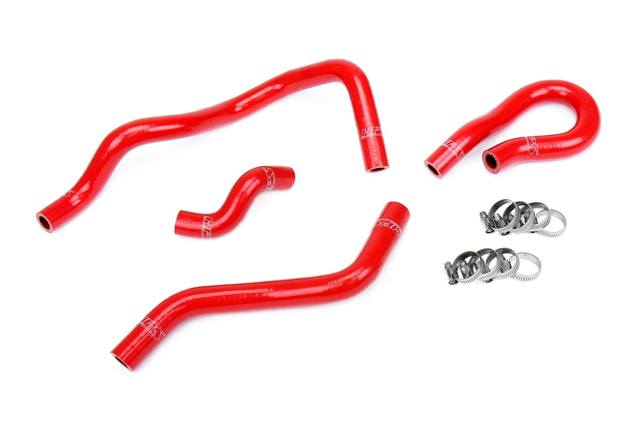 HPS Performance 57-1773-RED Silicone Heater Coolant Hose Kit For 96-00 Honda Civic CX DX LX 1.6L D16 SOHC