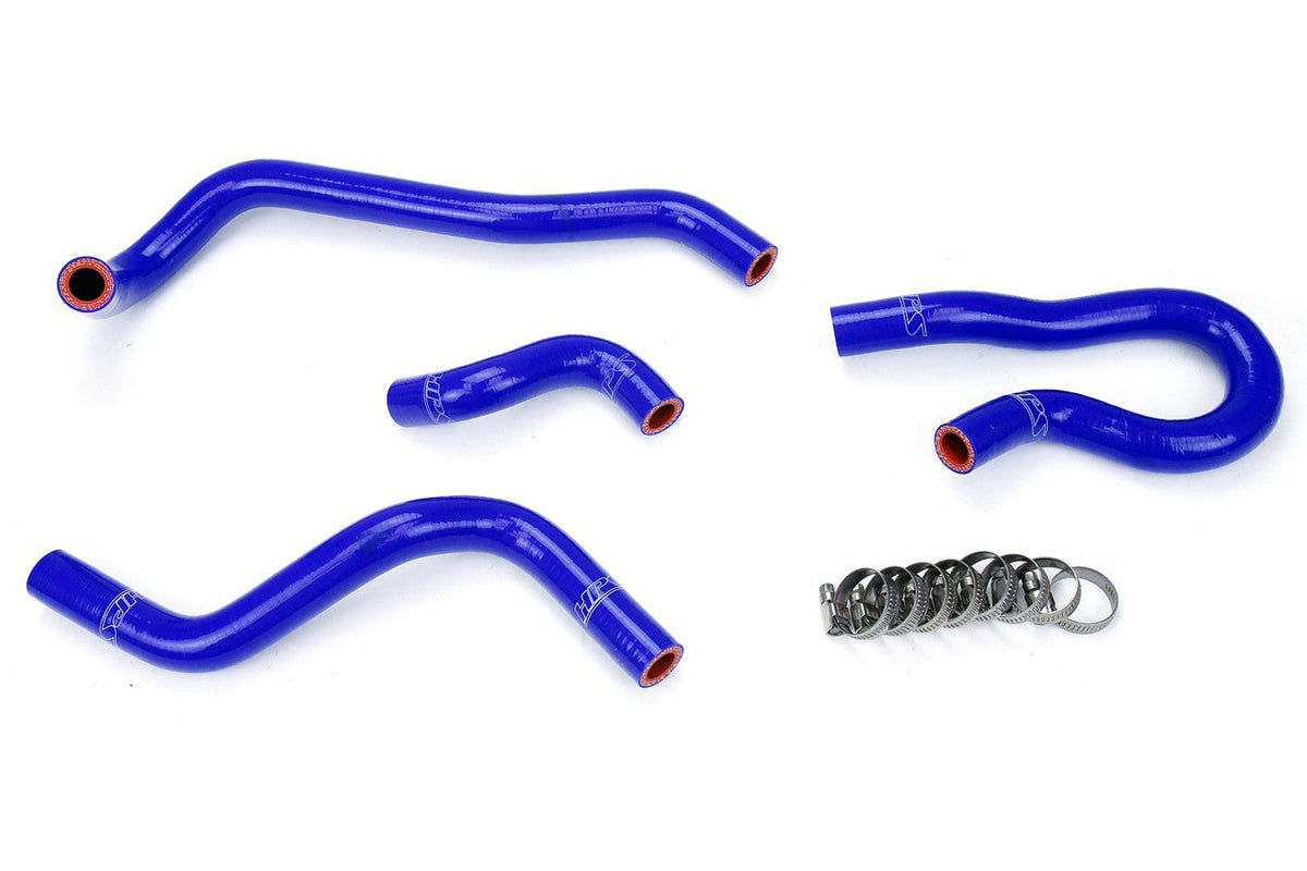 HPS Performance 57-1775-BLUE Silicone Heater Coolant Hose Kit For 94-99 Integra 1.8L Non V-Tec / 92-95 Civic 1.5L D15 SOHC / 93-97 Del Sol