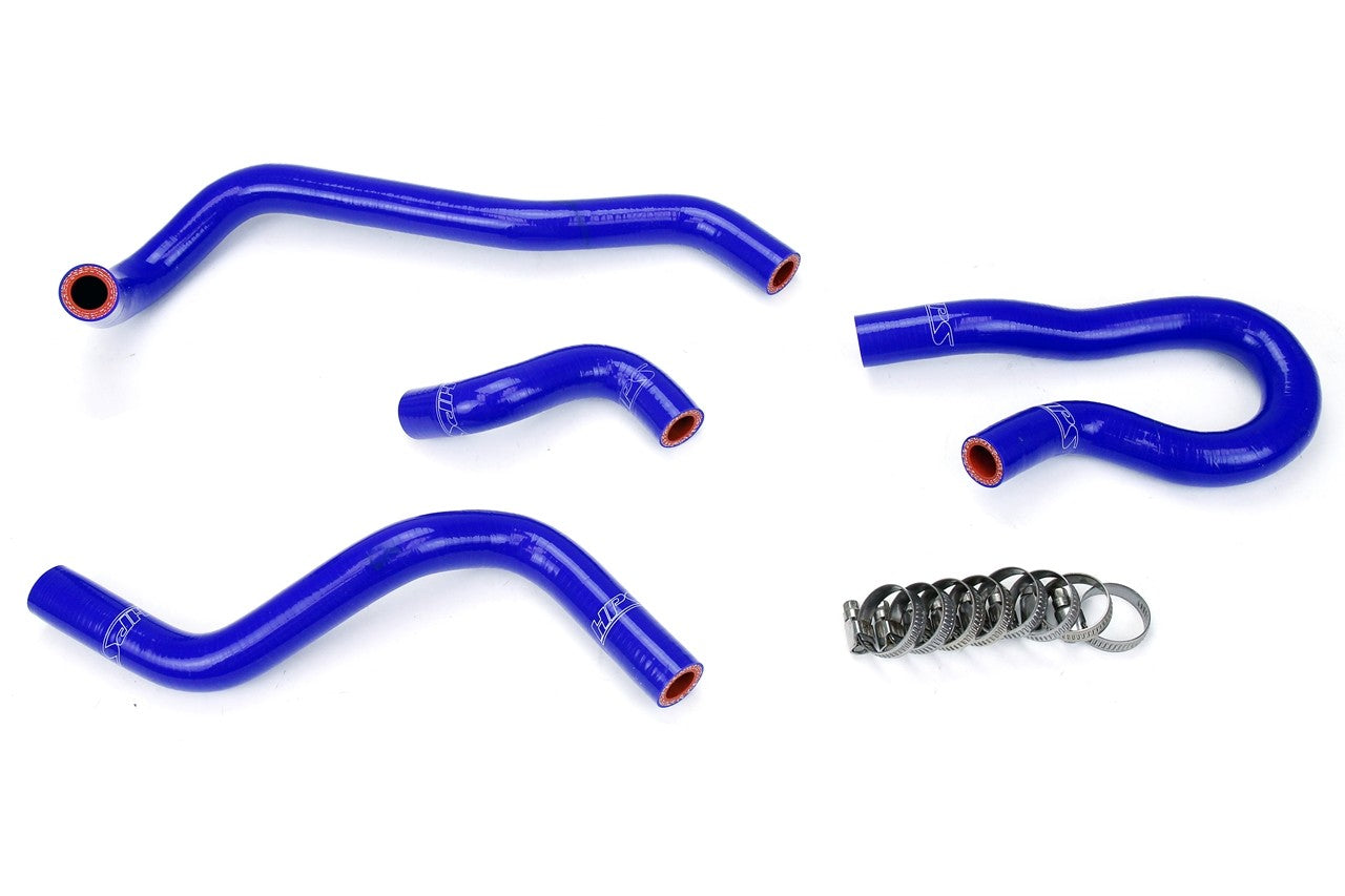 HPS Performance 57-1775-BLUE Silicone Heater Coolant Hose Kit For 94-99 Integra 1.8L Non V-Tec / 92-95 Civic 1.5L D15 SOHC / 93-97 Del Sol