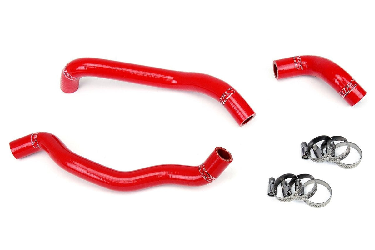 HPS Performance 57-1792H-RED Silicone Heater Coolant Hose Kit For Infiniti 06-09 M35 3.5L V6