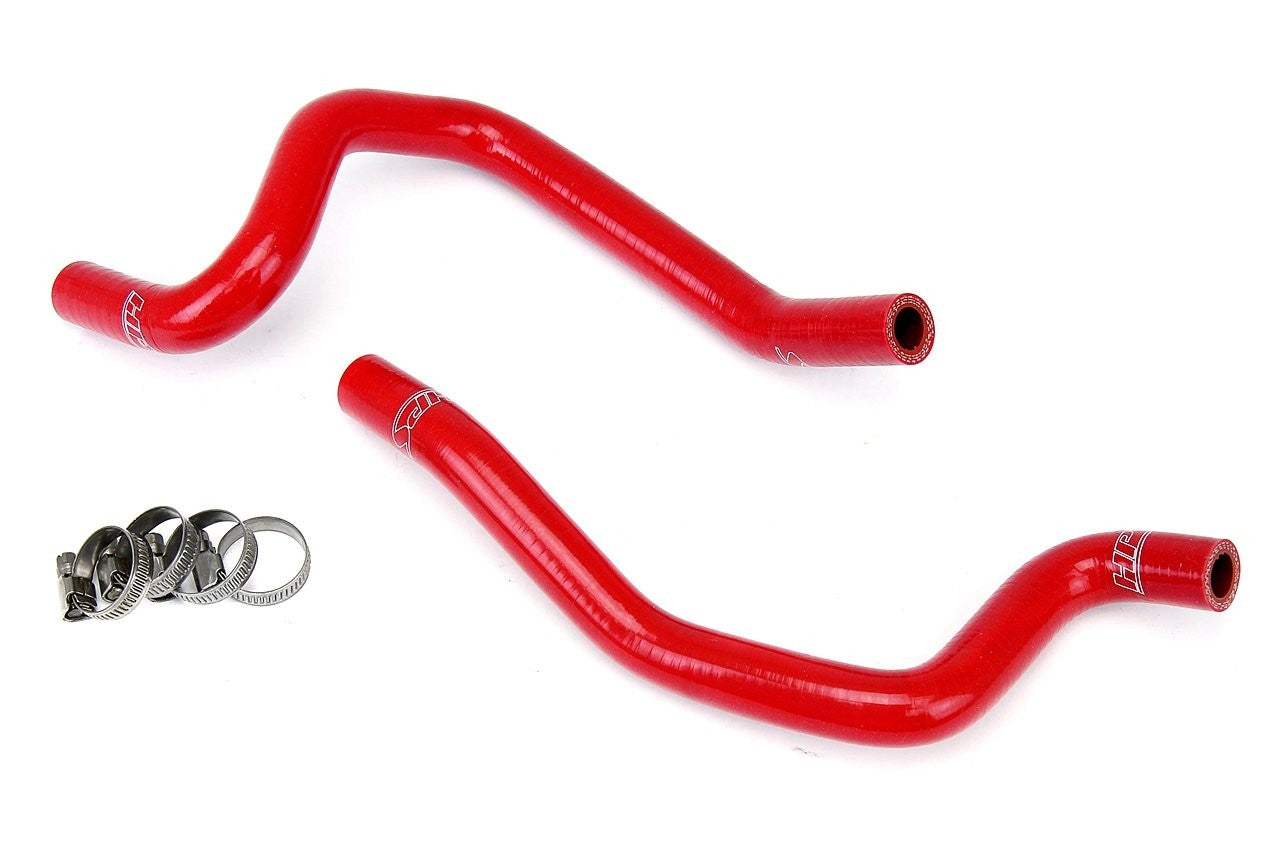 HPS Performance 57-1802-RED Silicone Heater Coolant Hose Kit For 02-03 Subaru Impreza WRX 2.0L Turbo