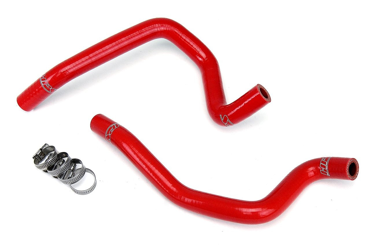 HPS Performance 57-1803-RED Silicone Heater Coolant Hose Kit For 04 Subaru Impreza WRX 2.0L Turbo
