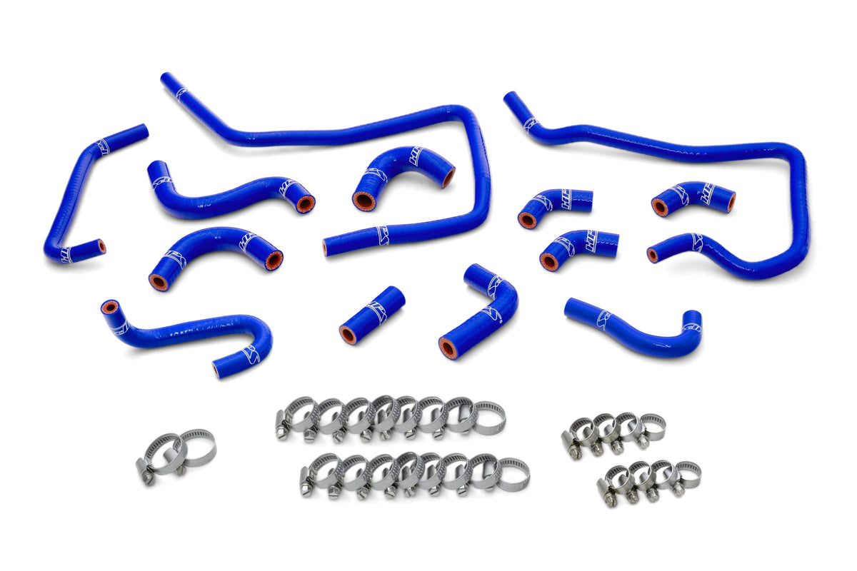 57-1805-BLUE HPS Blue Silicone Ancillary Coolant Hose Kit For 02-03 Subaru Impreza WRX 2.0T