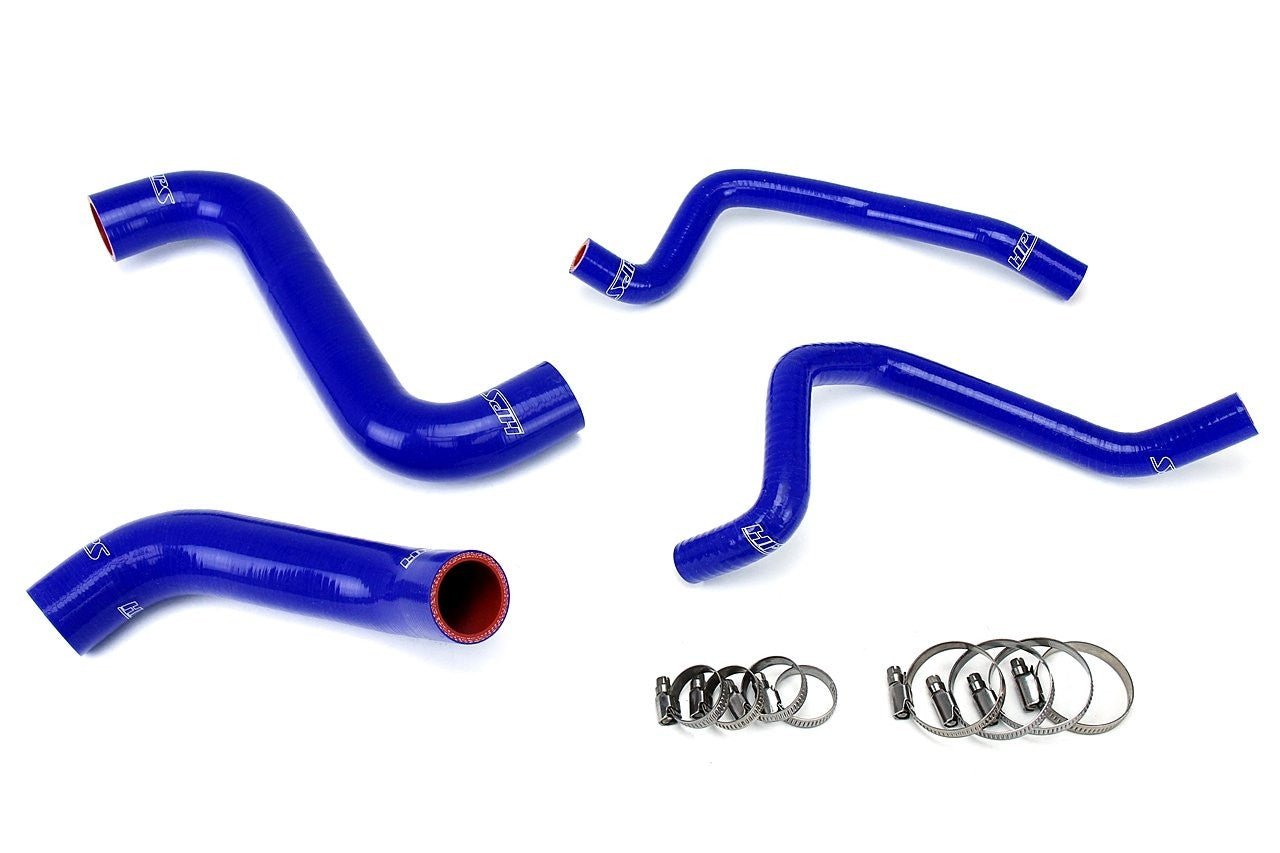 HPS Performance 57-1810-BLUE Silicone Radiator/Heater Coolant Hose Kit For 04 Subaru Impreza WRX 2.0L Turbo