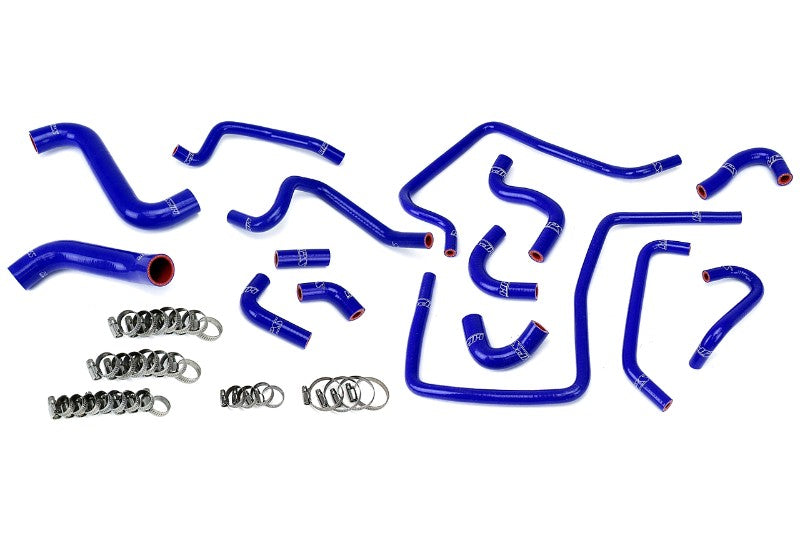 HPS Performance 57-1812-BLUE Silicone Radiator/Heater/Ancillary Coolant Hose Kit For 02-03 Subaru Impreza WRX 2.0L Turbo