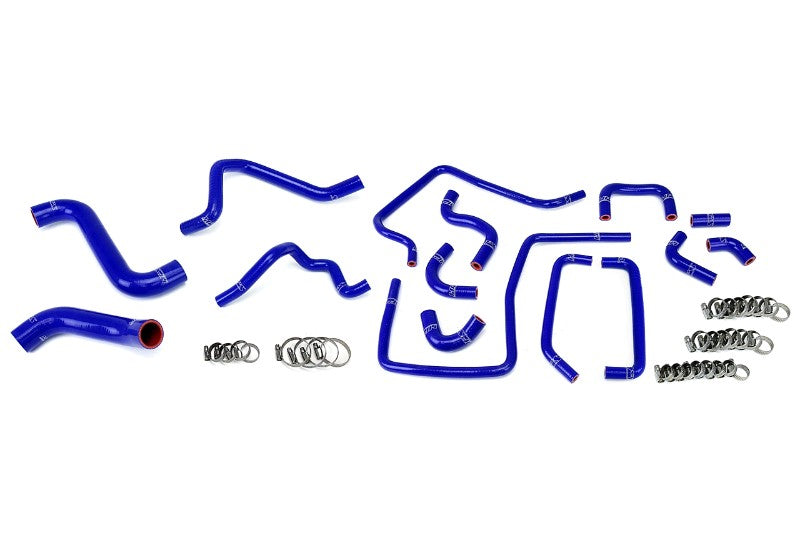 HPS Performance 57-1814-BLUE Silicone Radiator/Heater/Ancillary Coolant Hose Kit For 05 Subaru Impreza WRX 2.0L / WRX STi 2.5L