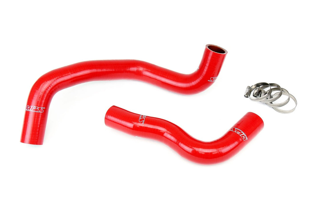 HPS Performance 57-1833-RED Silicone Radiator Coolant Hose Kit For 14-16 Infiniti Q50 3.7L V6