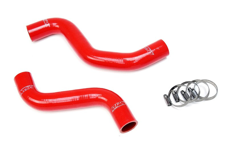 HPS Performance 57-1840-RED Silicone Radiator Coolant Hose Kit For 95-04 Toyota Tacoma V6 3.4L Manual Transmission