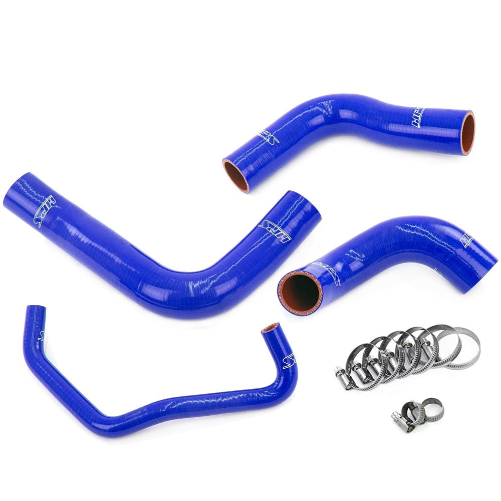 HPS Performance 57-1842-BLUE Silicone Radiator Coolant Hose Kit For 16-20 Lexus GS350 / 18-25 RC300 / 18-25 RC350 3.5L V6