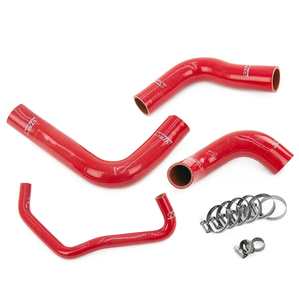 HPS Performance 57-1842-RED Silicone Radiator Coolant Hose Kit For 16-20 Lexus GS350 / 18-25 RC300 / 18-25 RC350 3.5L V6