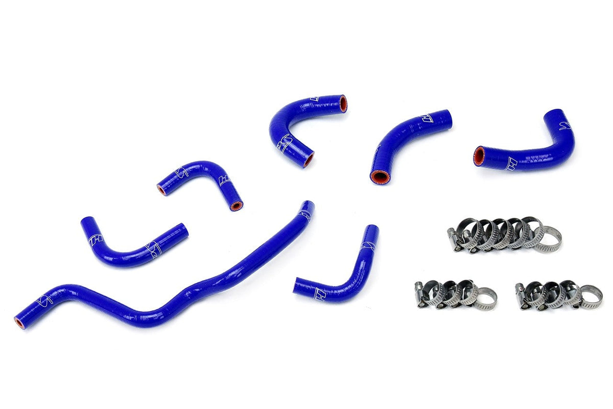 HPS Performance 57-1857-BLUE Silicone Oil Cooler/Throttle Body Coolant Hose For 06-09 Honda S2000 2.2L AP2