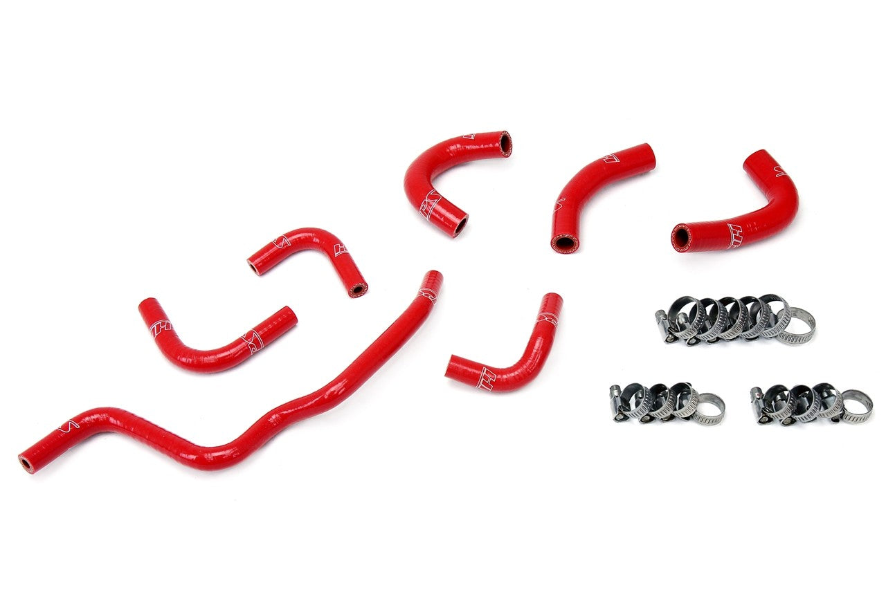 HPS Performance 57-1857-RED Silicone Oil Cooler/Throttle Body Coolant Hose For 06-09 Honda S2000 2.2L AP2