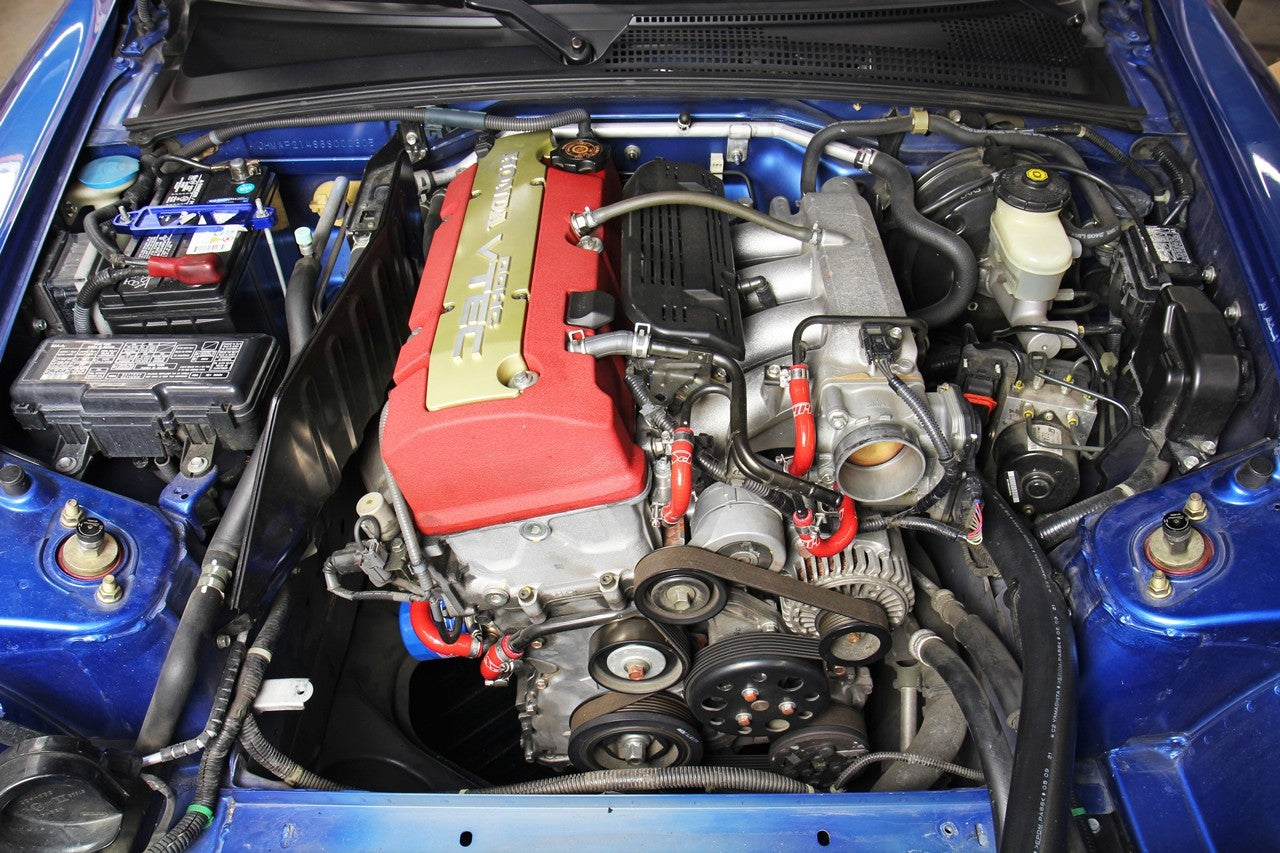 HPS Performance installation Silicone Oil Cooler/Throttle Body Coolant Hose For 06-09 Honda S2000 2.2L AP2
