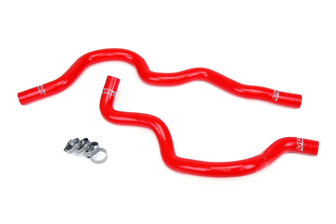 HPS Performance 57-1872-RED Silicone Heater Coolant Hose Kit For 12-17 Toyota Camry 2.5L