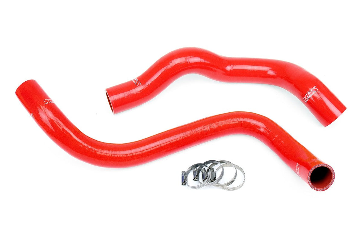 HPS Performance 57-1903-RED Silicone Radiator Coolant Hose Kit For 99-04 Ford Mustang 3.8L V6